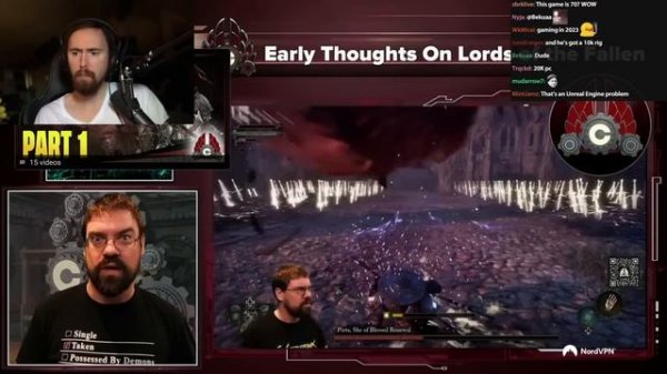 First Impressions w/ Lords of the Fallen | Asmongold Reacts