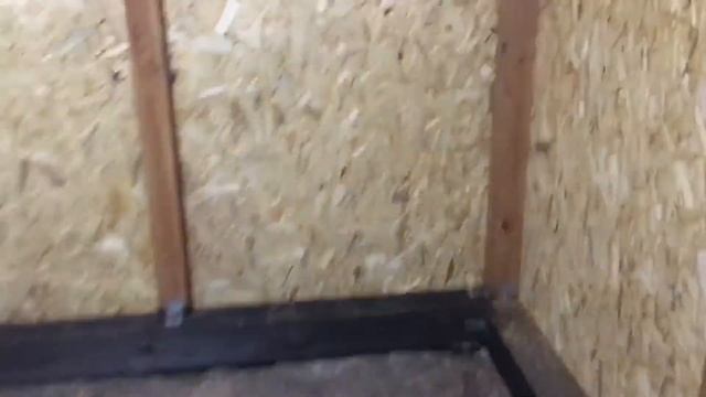 Гараж под ключ из бруса и OSB