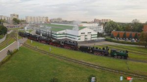 Парад паровозов (Бронепоезд, Ь, Оп, ЭУ, ФД, СО, 9П, Л, Су, ЛВ, П36, Эр)
