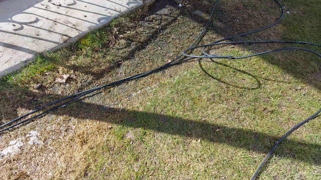 Реактивная насадка для Керхера... весенняя профилактика - чистим водосток. смотреть онлайн