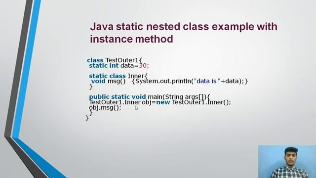 Nested classes and Interface and Static Classes and Interface -By Yashdeep Shah смотреть онлайн