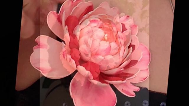 Цветы из фоамирана и песня "Ода життю", автор Ольга Угнивенко смотреть онлайн