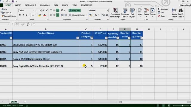 How to use filter option in excel |Excel filter shortcut key |Excel Tutorial In Hindi - Part - 12 смотреть онлайн