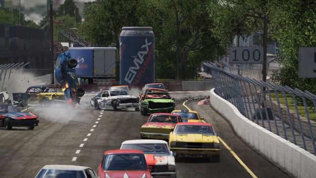 [Wreckfest Gameplay] Complete Career #18 Totaled On Tarmac REPLAY 4K Without Comments
