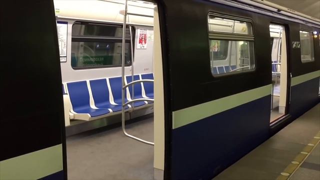 Метропоезд "Юбилейный" 81-722/723/724 | "Anniversary" 81-722/723/724 смотреть онлайн