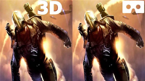 Dark Void 3D video SBS VR box google cardboard