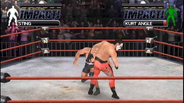All Character TNA Impact Cross the Line PPSSPP Emulator смотреть онлайн