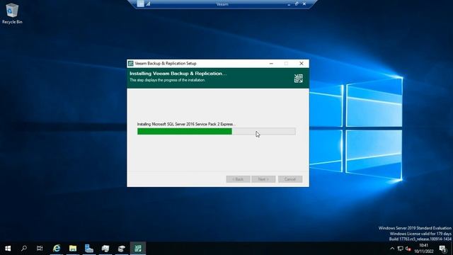 Veeam Backup & Replication 11 Installation смотреть онлайн