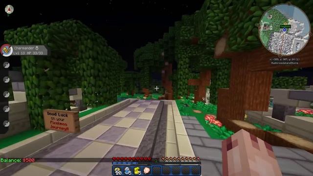 Minecraft Pixelmon Kanto: Ep. 1 - SHINY CHARMANDER (Minecraft Pokemon) смотреть онлайн