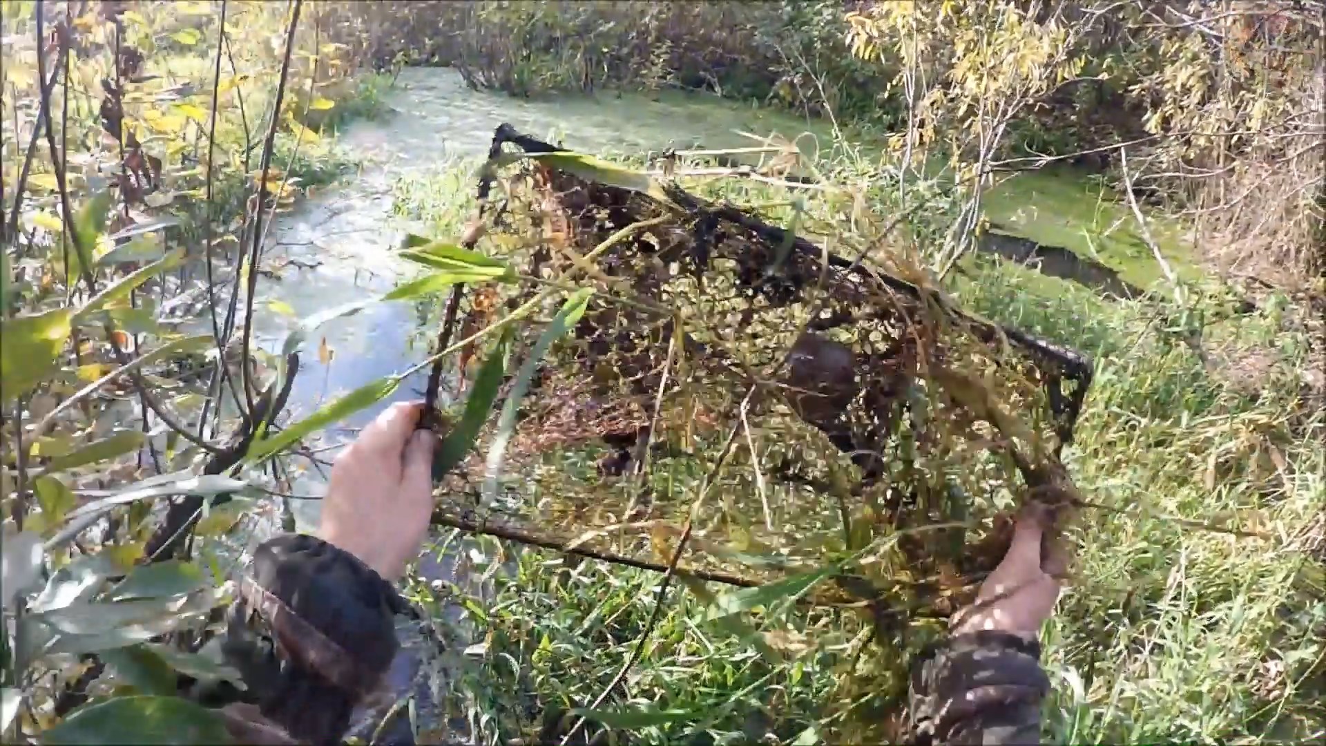 Охота на ондатру. Отлов мордами (Будни охотника и рыбака) смотреть онлайн