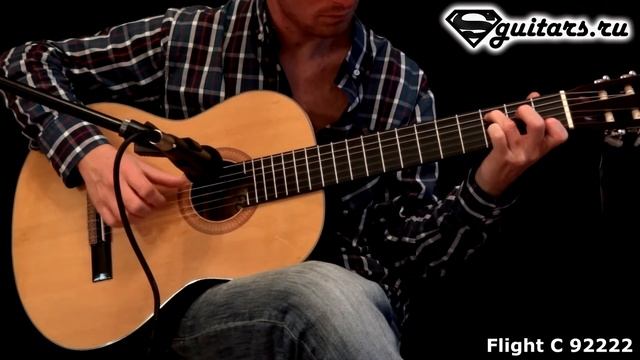 Обзор классической гитары: Flight C 92222 смотреть онлайн