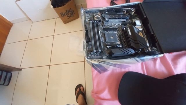 kiti Ryzen 5 5600x + placa b450m Tuf Gaming pro S - Unboxing Review Aliexpress смотреть онлайн