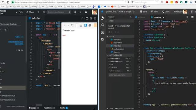 Stackblitz vs CodeSandbox feature differences смотреть онлайн