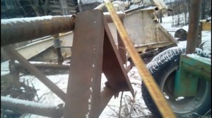 Треугольник, быстросьем для навески трактора Т-25