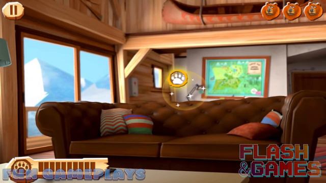 Grizzy and the Lemmings Whack a Lemming - Gameplay Walkthrough - Part 4 (Android, IOS) смотреть онлайн