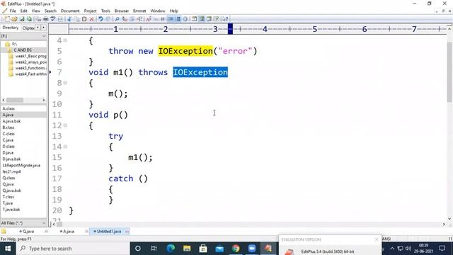 JNTUK R19 II BTECH II SEM JAVA PROGRAMMING UNIT 5 EXCEPTION HANDLIG THROWS AND FINALLY KEYWORDS смотреть онлайн