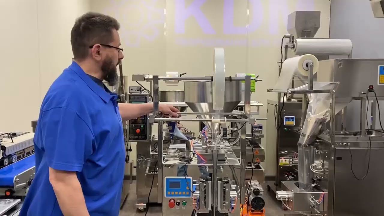 Автомат розлива SV-100 (фигурный пакет) смотреть онлайн