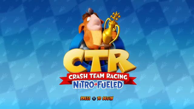 Crash™ Team Racing Nitro-Fueled (PS4 Slim) - Intro and title screen animations смотреть онлайн