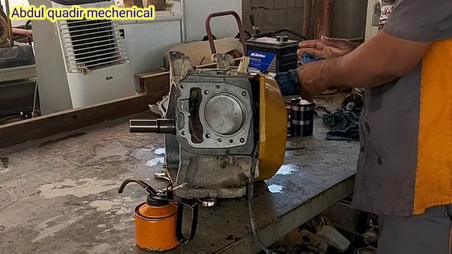 how to Subaru Ex40 robin engine ring piston installing carenk saft#2 смотреть онлайн