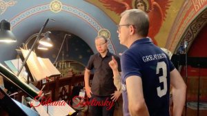 "Свете Тихий" византийского распева  с исоном.