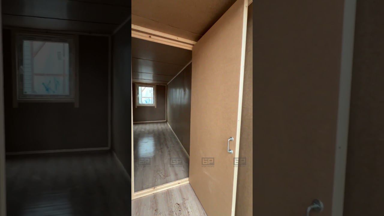 Бытовка БК-3 в ДВП с линолеумом смотреть онлайн