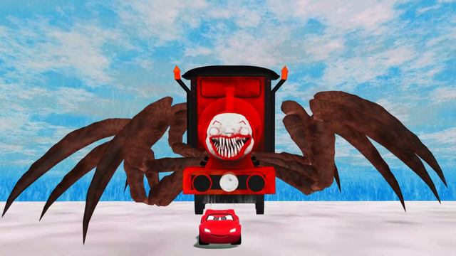 Lightning Mcqueen Eater Spider Cars Monster Coffin Dance Song Cover
