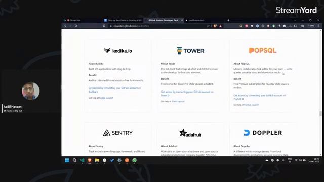 Copy of Intro to github Students developer pack and free stuffs worth ₹70,000 смотреть онлайн