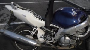 Honda CBR 600 F4 от первого лица.