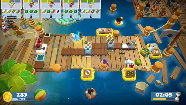 Overcooked 2 - Part 21: Sensory Overload смотреть онлайн