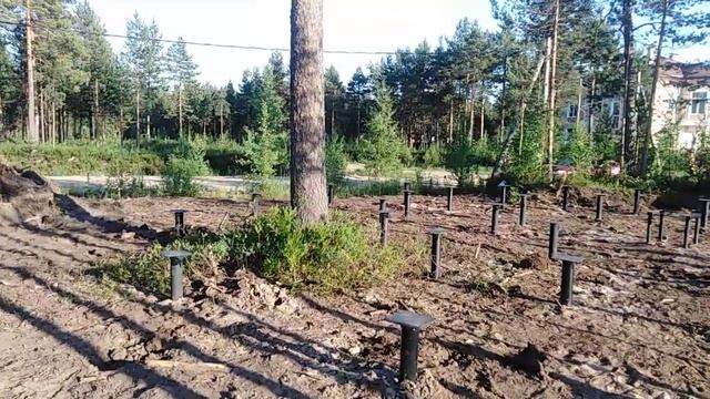 Фундамент для купольного дома радиусом 10м смотреть онлайн