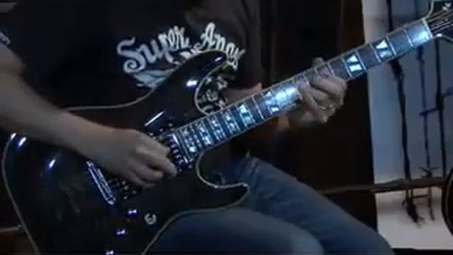 Schecter C-1 Custom and Solo 6 Standard Electric Guitar World Review/Demo смотреть онлайн