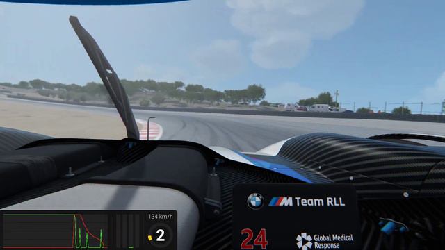 1:14:449 - Laguna Seca - BMW M Hybrid V8 смотреть онлайн
