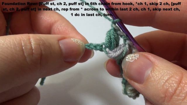 How to crochet puffs stitch blanket scarf for beginners смотреть онлайн