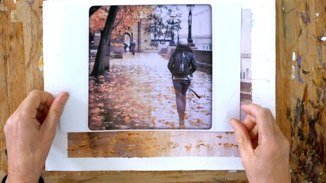 Painting Southbank In The Rain with Geoff Kersey Preview ⎮ Watercolour Landscapes смотреть онлайн