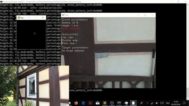 Face recognition with Tello drone смотреть онлайн