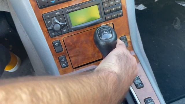 W140 CL500 USA M119 1998 Ручка АКПП #w140 #w140club #cl500 #amg #mercedes #brabus