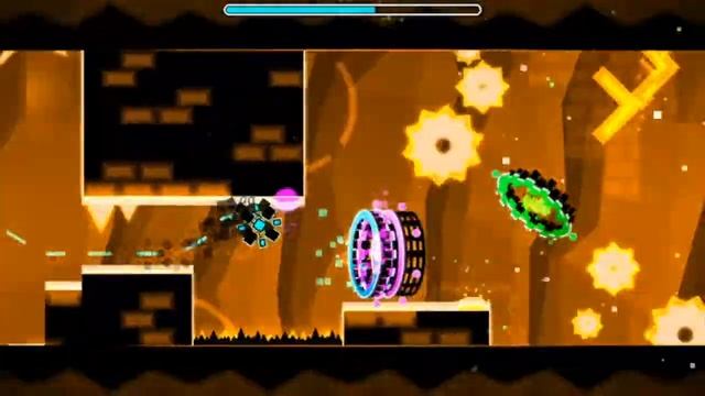 FIRE GAUNTLET COMPLETADO! - Magmatic Sanctuary - Geometry Dash смотреть онлайн