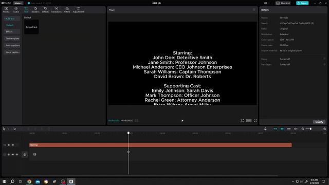 Vertical Scrolling or Rolling End Credits Text | CapCut PC Tutorial смотреть онлайн