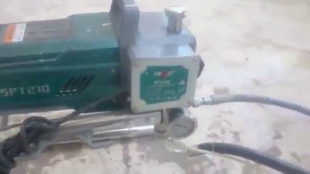 Окрасочный аппарат HYVST SPT 210 покраска стен смотреть онлайн