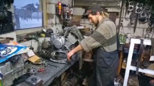 Yamaha TDM 850 Part 2 сборка двигателя