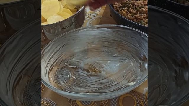 Быстрая картофельная запеканка с фаршем . смотреть онлайн