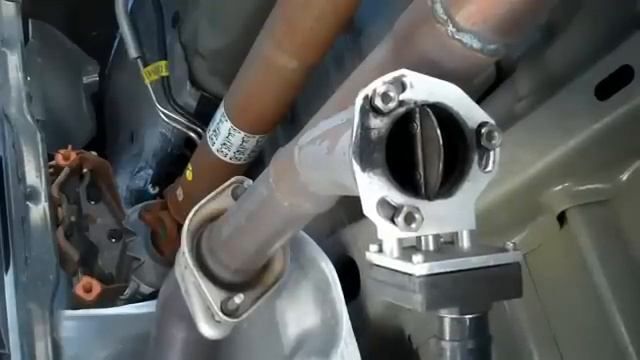 Электронная заслонка выхлопа смотреть онлайн
