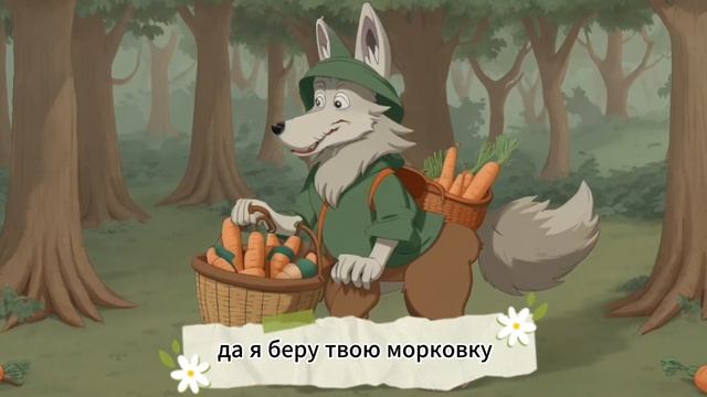 Сказка про зайчика, у которого украли морковку смотреть онлайн