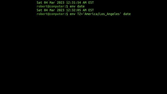 The 'env' Command In Linux смотреть онлайн