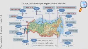 География 8 класс (Урок№14 - Моря. Особенности природы морей.)