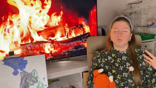 Рисую и вяжу. Новые проекты. Манишка спицами. Вязаные шары. Снежинка крючком. смотреть онлайн