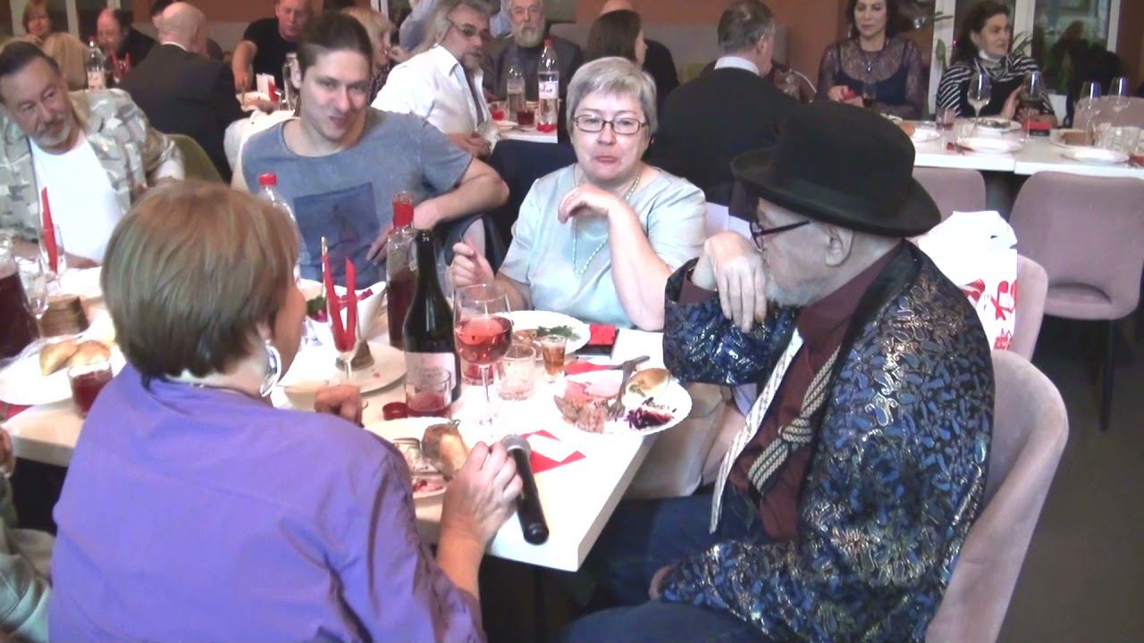 поздравление Алексею Морозову от Кайдаловых и Лебедева