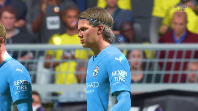 FIFA 22 PS5 | Borussia Dortmund Vs Manchester City Ft. Haaland, Haller, | UEFA Champions League | 4