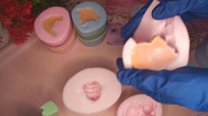 Акварельная заливка.Заливаю силиконовые формы для мыла.(как быстро, просто и красиво сделать мыло)