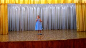 Лысенко Валерия. Вокальный номер "Отпусти и забудь"